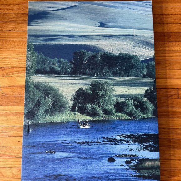 Montana Fly Fishing Print - Picture 1 of 1